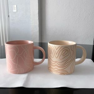 Whitney Kerney Mugs - set of two